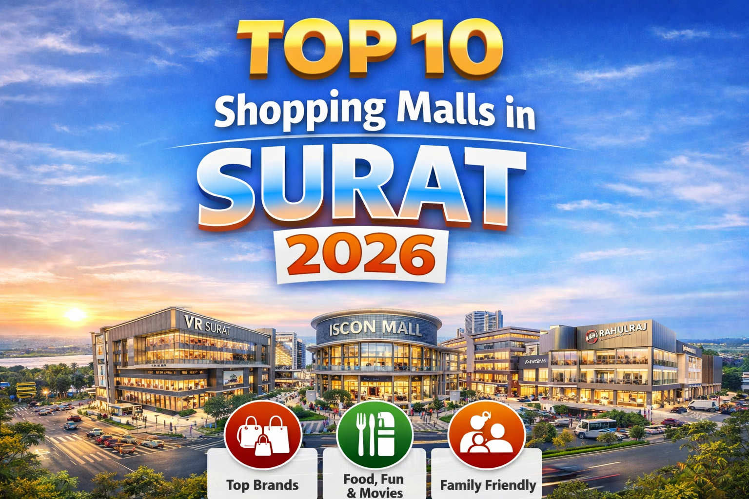 🛍 Top 10 Shopping Malls in Surat (2026 Complete Guide)